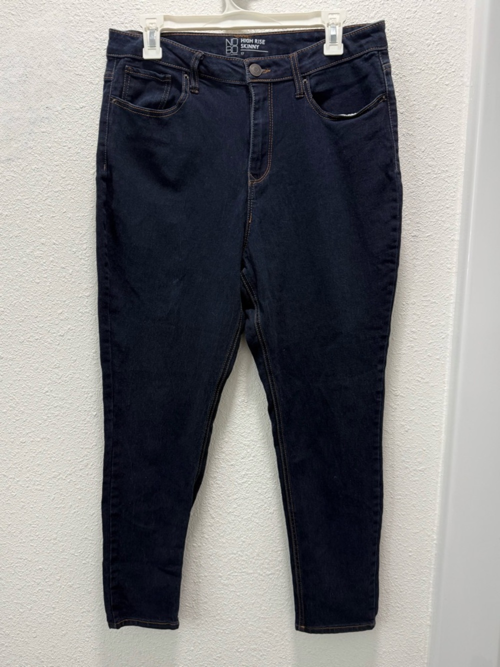 NOBO Dark Blue High Rise Skinny Sz(17 /L26)